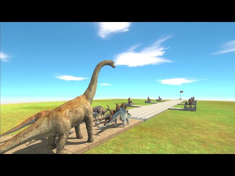 WHO WILL ESCAPE FROM OGRE LORD DEATH ROAD?-- Animal Revolt Battle Simulator