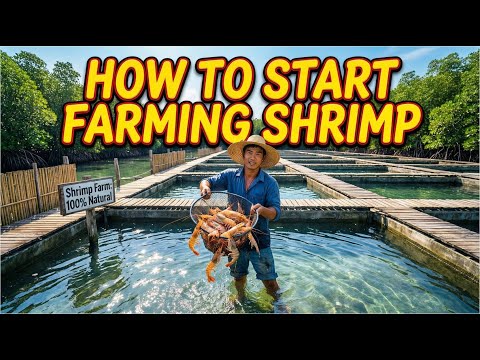 How To Start Farming Shrimp: The Complete Beginner’s Guide to Profitable & Sustainable Aquaculture!