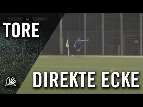 Eckball-Schlenzer von Daniel Hillebrands (SV Bergfried Leverkusen) | RHEINKICK.TV