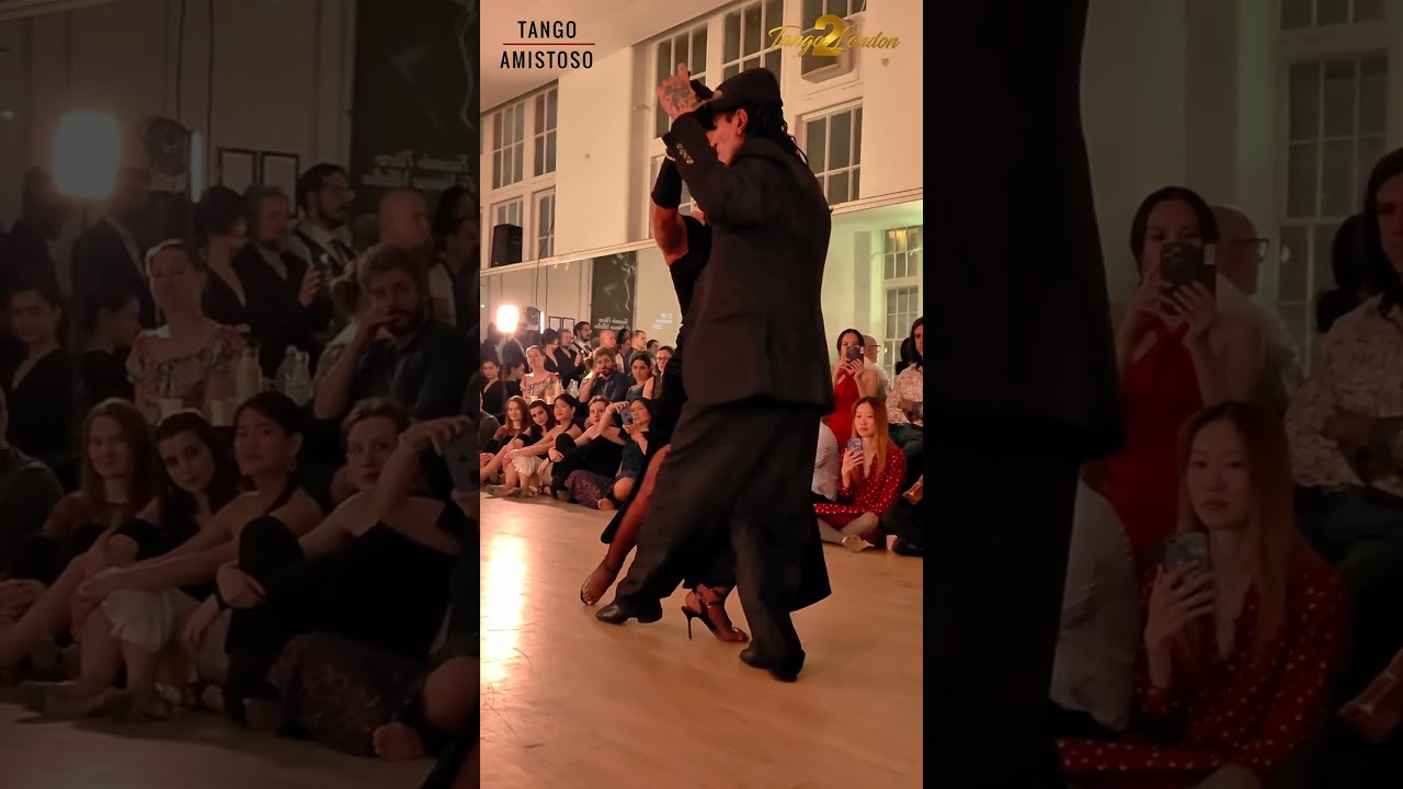 Tango World Champions Julián Sanchez and Bruna Estellita at Tango2London😍