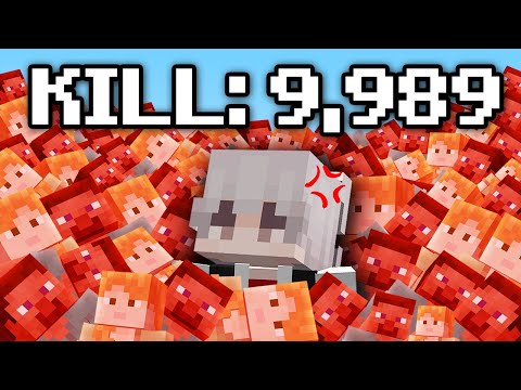 Insane! Murdering 10k Players in Minecraft
