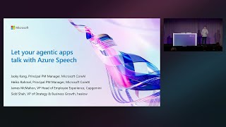 Let your agentic apps talk with Azure Speech