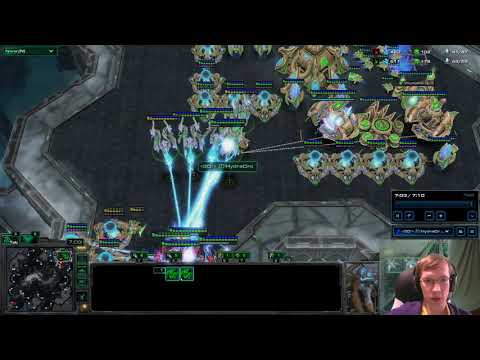 Defend Cannon Rush with Void Rays in PvP - HydraOrc vs Ploko game analysis