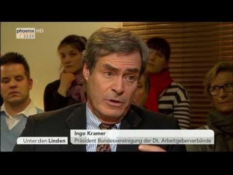 Schwarz-roter Gabentisch - Riskieren wir unseren Wohlstand? - Unter den Linden vom 16.12.2013