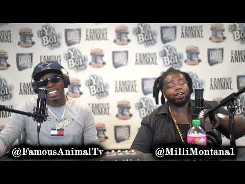Jackson Mississippi Rapper Milli Montana Stops by Drops Hot Freestyle on Famous Animal Tv
