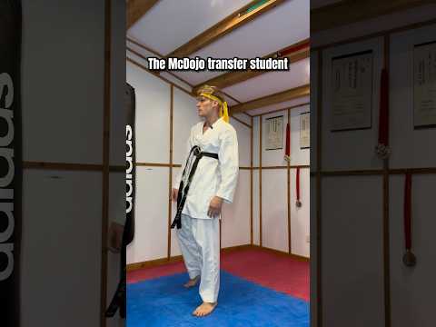 The McDojo transfer student…