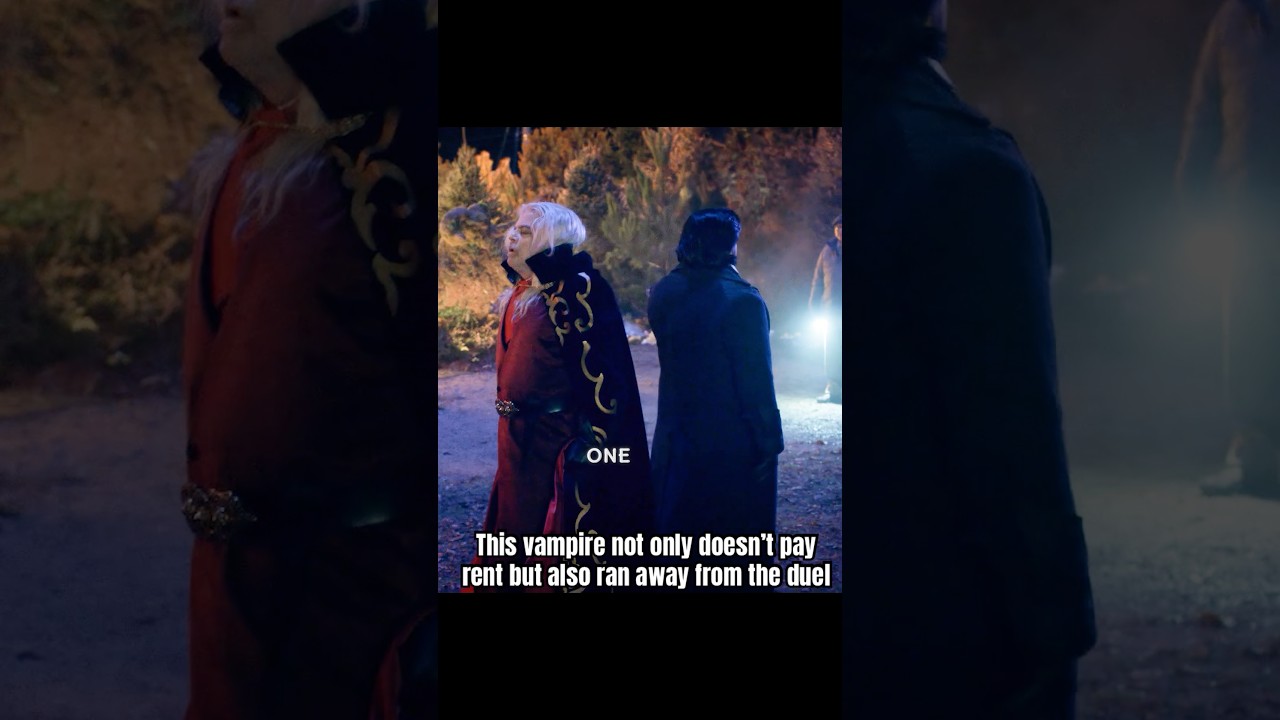 This vampire not only doesn’t pay rent but also ran away from the duel#shorts #shortvideo #series
