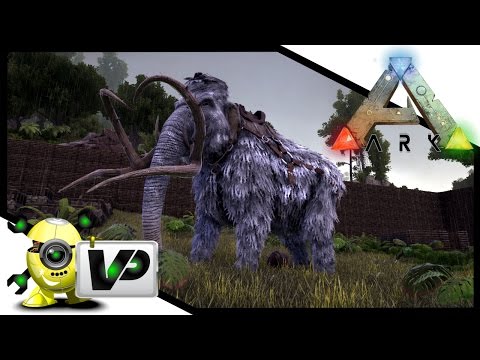 ARK Survival Evolved Vanilla Ep.15 Taming A Mammoth With Lane!!
