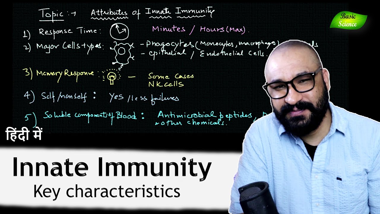 Innate Immunity के गुणों को समझें | Innate Immunity | Basic Science Series Hindi