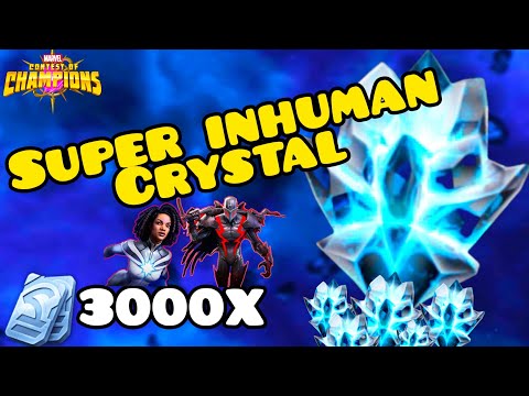 Super Inhuman Crystal Opening! 10X • Marvel Contest of Champions • MCOC •