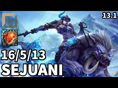 Sejuani Top vs Yone - KR Master  | Patch 13.1