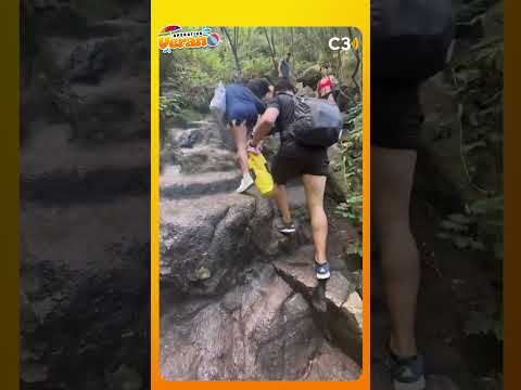 SENDERISMO Y NATACIÓN: LA PRECIOSA CASCADA GRANDE DE LA CUMBRECITA | Cadena 3 Argentina