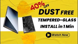 Smart Devil Quick Installation Screen Protector - Easy & Bubble-Free Setup!