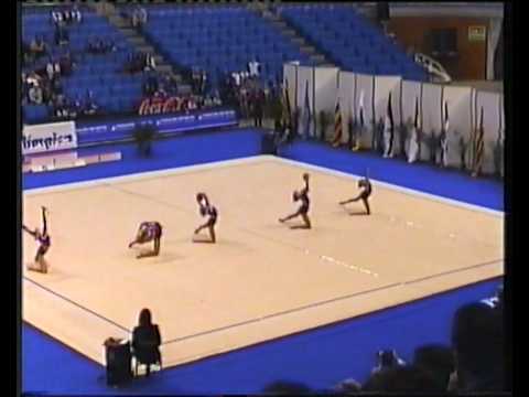 Montemar Junior. Campeonato de España Gimnasia Rítmica Málaga 2000