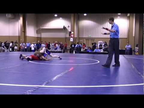 FILA Cadet 49kg - McKenzie Gilbride (Brickhouse) FALL Alyssa Fontaine (Florida).mp4