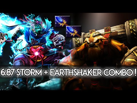 6.87 Patch Changes Dota 2 - Storm Spirit & Earthshaker Agha Combo!