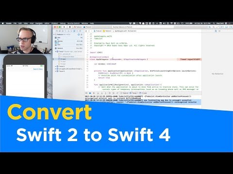 How to Upgrade a Simple Swift 2 Project to Swift 4