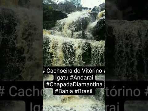 Cachoeira do Vitórino , Vila de Igatu , Andaraí ChapadaDiamantina Bahia Brasil