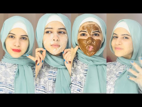 ماسكات سهله جدا وغير مكلفه || تنظيف البشره بالكامل فى المنزل ????نفس تنظيف العيادات واحسن | SEEN STAR هنا hana