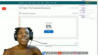 IShowSpeed lets his chat take his school quiz... (FULL VIDEO)