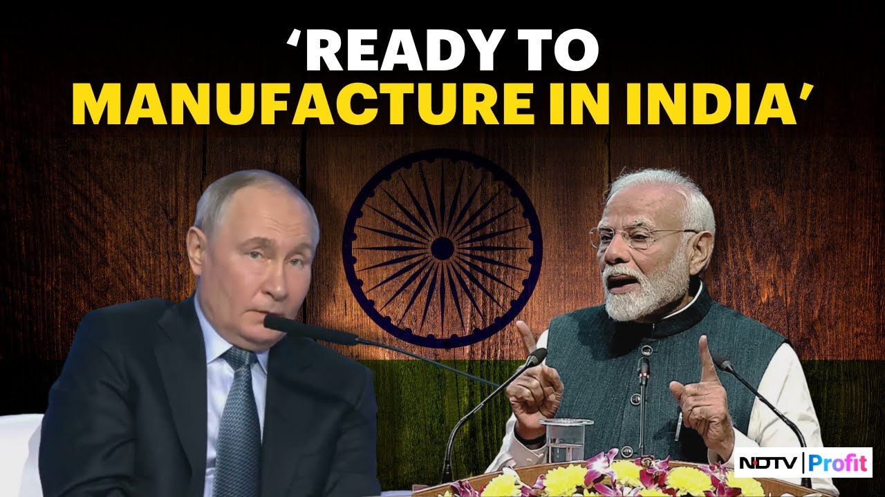 Putin Is All In For PM Modi's 'Make In India' | Moscow Investment Forum