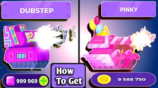 How I Got Dubstep And Pinky Tank In Tank Stars Game, Android