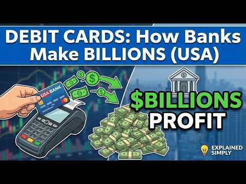 How Debit Cards Make Banks Billions (Explained Simply) USA