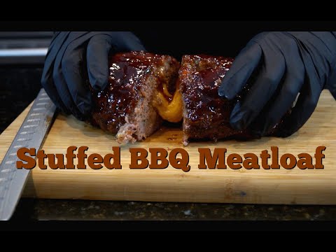 How To Make Meatloaf - Stuffed w/ Cheese!