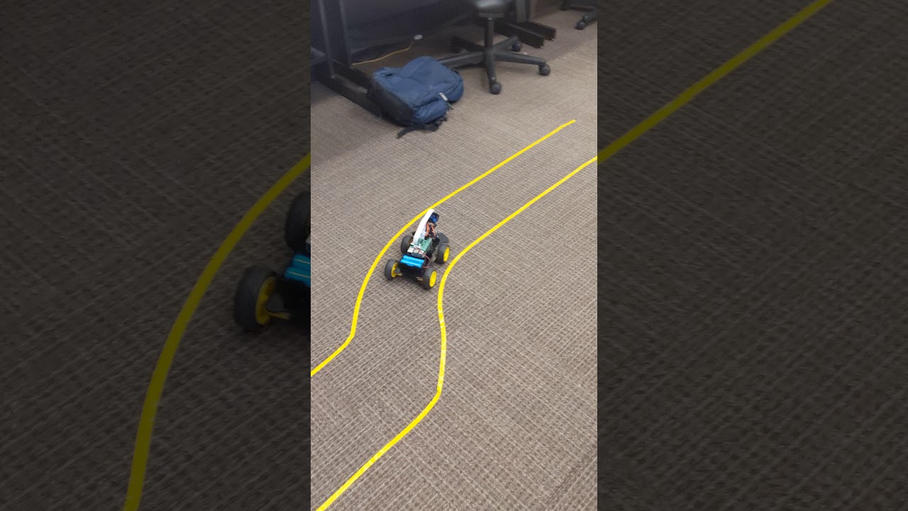 Differential Drive Robot OpenCV based lane following
