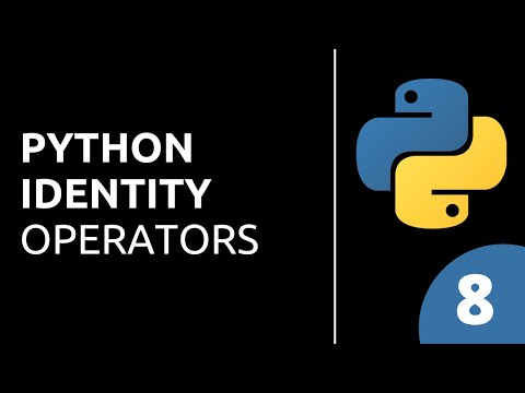 Python Tutorial For Beginners 8 Identity Operators