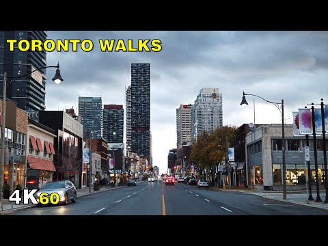 Midtown Toronto Yonge & Eglinton Walk on November 1, 2020