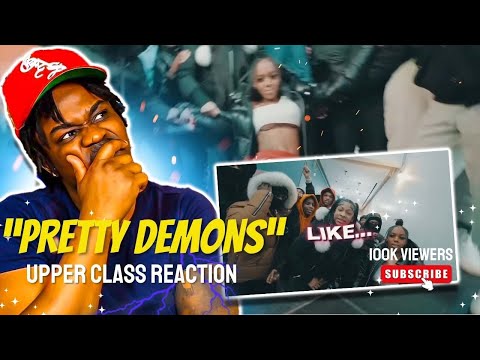 MIAH KENZO X SHANI BONI   PRETTY DEMONS  Official Music Video Upper Cla$$ reaction