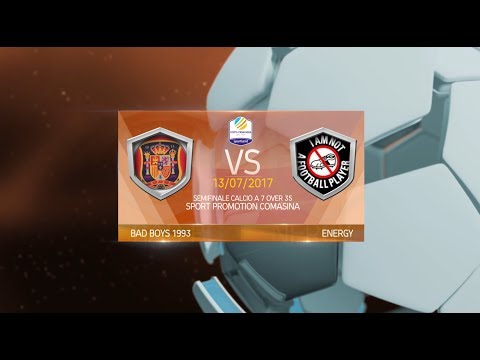 SEMIFINALE COPPA PRIMAVERA C7 OVER 35 - Bad Boys 1993 vs Energy