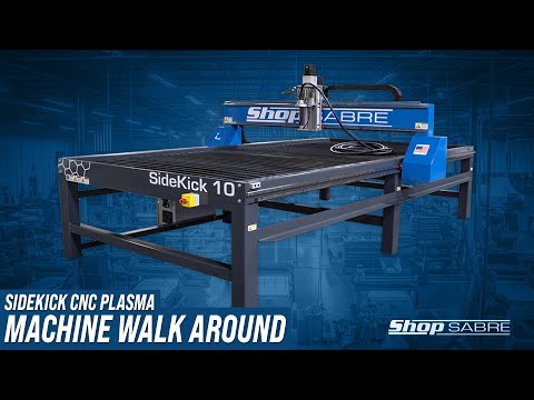 ShopSabre CNC SideKick Walk Around Video with RouterBobvideo thumb