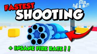 WORLDS FASTEST SHOOTING TANK on TANK GAME | Roblox