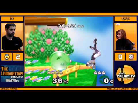 MMI #1 | Bax (Sheik) vs Cascade (Jigglypuff) - Winners Finals - Melee Singles