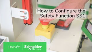 How to Configure the Safety Function SS1 for the Safety Module VW3A3802 | Schneider Electric Support