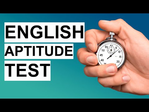 ENGLISH Aptitude Test! PRACTICE Questions & Answers!