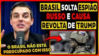 TRUMP critica BRASIL por SOLTAR um ESPIÃO RUSSO | Fala Glauber