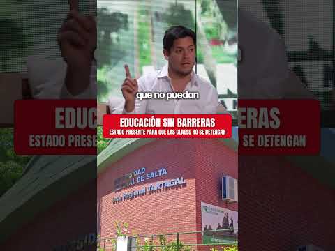 Apoyando a la universidad publica con un estado presente.  #tartagal #salta #educación  #município