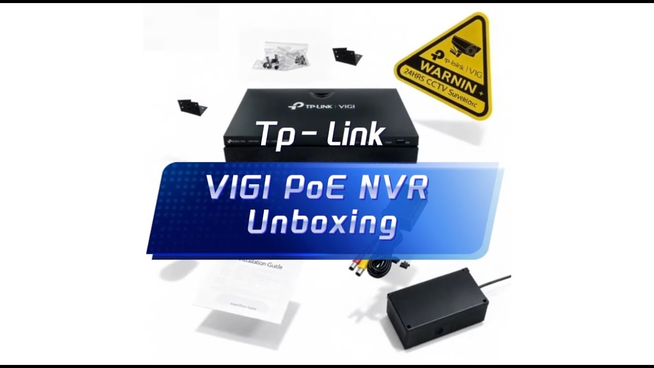 tp-link VIGI NVR2016H-16P 16 Channel Network Video Recorder with 16 POE - 产品视频 3