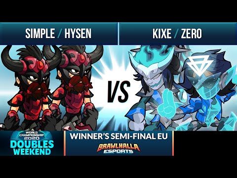 Simple & Hysen vs Kixe & Zero - Winner's Semi-Final - BCX Doubles 2020 - 2v2 EU