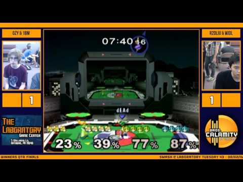 S@LT #43 - 1BM & Ozymandias vs R2DLiu & Widl - Winners Semi Finals - Melee Doubles