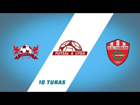 Futsal A lyga. 10 turas: Mažeikių VIP - Gargždų Pramogos (2025-11-29)
