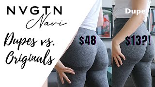 🔥NVGTN DUPES - JUST AS FLATTERING AS THE ORIGINAL? | Flattering Booty Contouring | Curvy Body Try-On