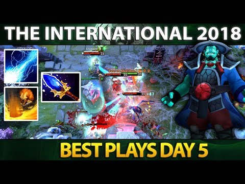 Best Plays Main Event Day 5 - The International 2018 - Dota 2 #TI8