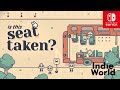 Gameplay video of Is This Seat Taken?  Nintendo Switch