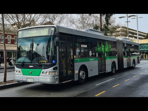 TP3023 Transperth Bus Volvo B12BLEA Voith Sound