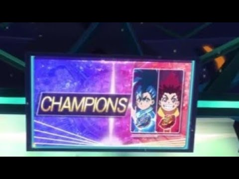 Shu & Lane Vs Hikaru & Hyuga | Final Battle | Final Round | Final Episode Beyblade burst sparking