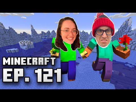 Minecraft BLIND Let's Play [Ep. 121] -- Ryan and Meg's First Time Playing Minecraft Survival!